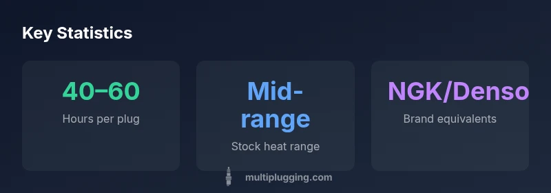 Statistical overview of spark plug choices for YZ65