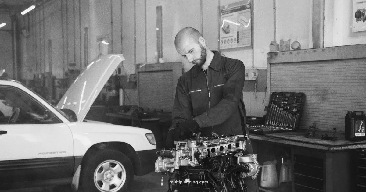 Oil on Spark Plug - MultiPlugging