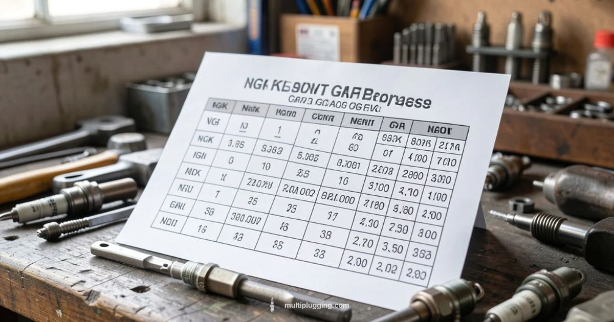 NGK Gap Chart Guide - MultiPlugging